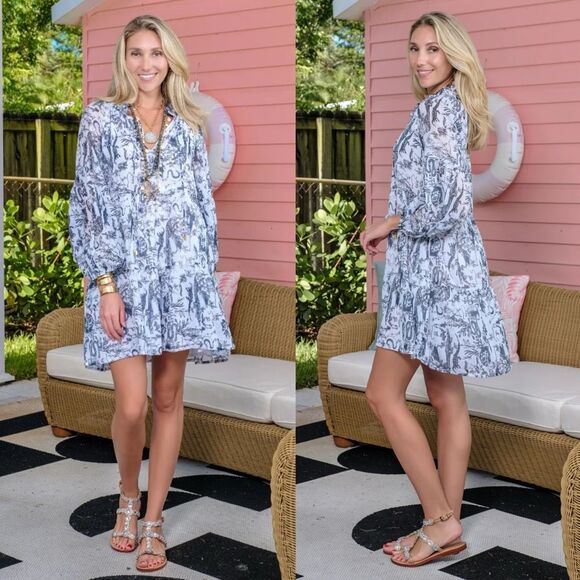 NWT Just Darviny St. Croix Bayou Midnight Charcoal Size Small - Picture 2 of 8